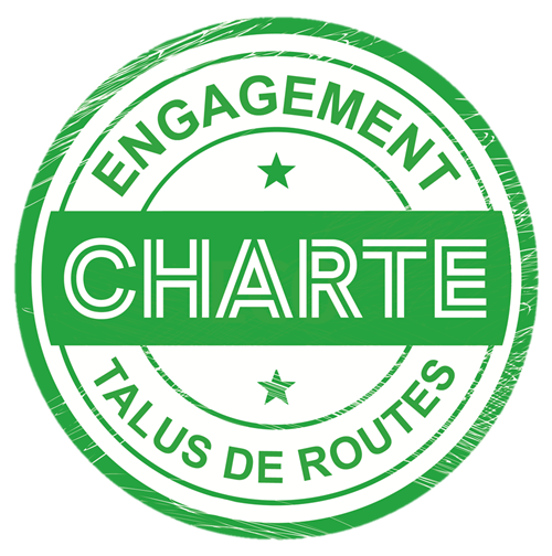 Logo de la charte des talus de routes