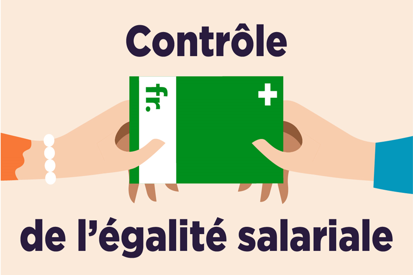 Illustration titre de la vidéo sur le contrôle de l'égalité salariale