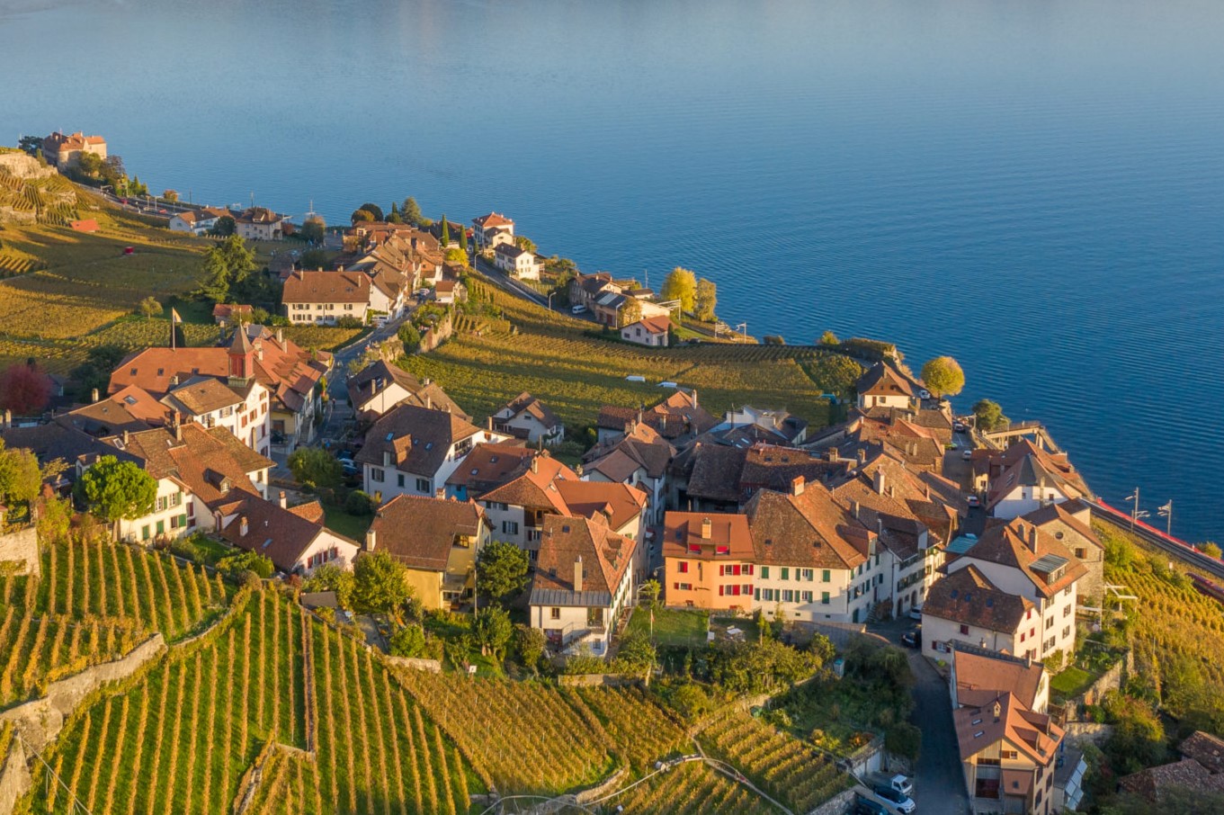 Vue sur Rivaz